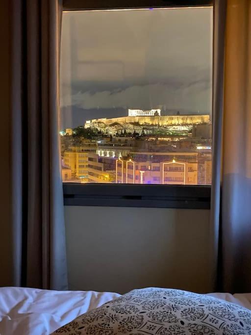 Luxury Studio With Unique View Of The Acropolis Athen Eksteriør billede